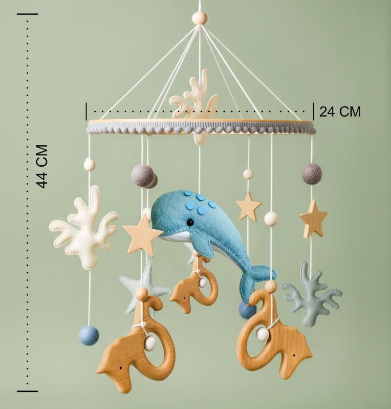 Crib Hanging_Cot Mobile_Baby Nursery Decor