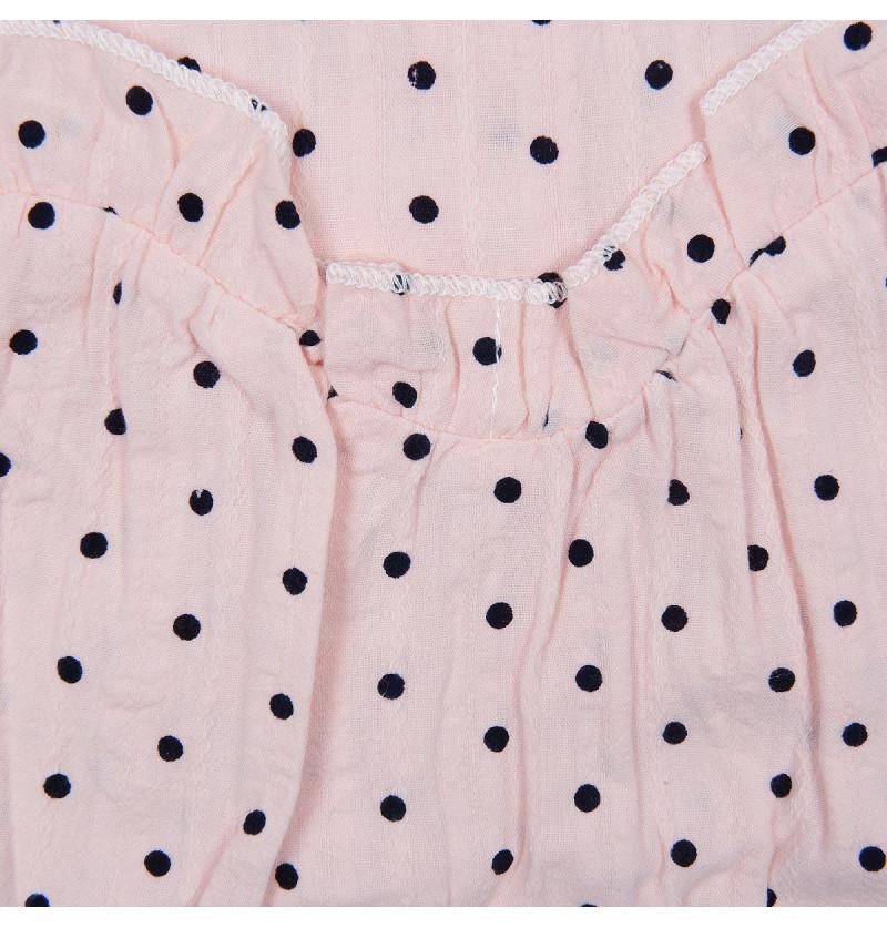 Pink Polka Dots Baby Frock Dress