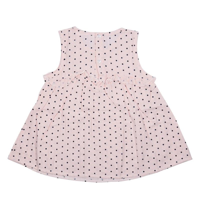 Pink Polka Dots Baby Frock Dress