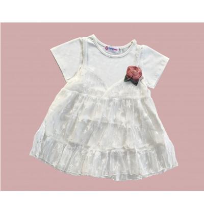 Toddler Baby Girls Cotton White Dress Embroidery Party Wedding Princess  Dress Gift  Fruugo IN