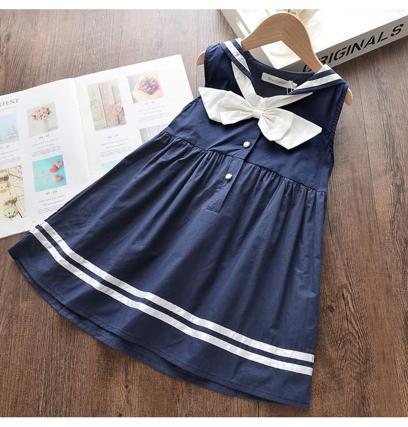 Infant Baby Frock - Navy...