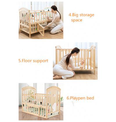infant cribs with storage and various modes transformation