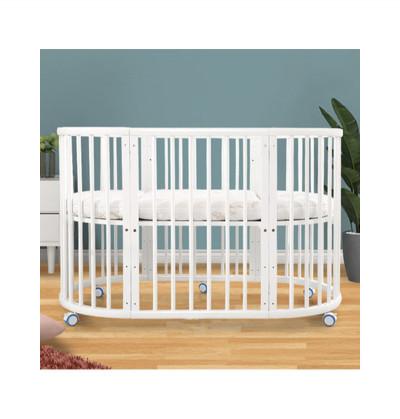 cribs near me is easy to move to any room with the help of its sturdy wheels