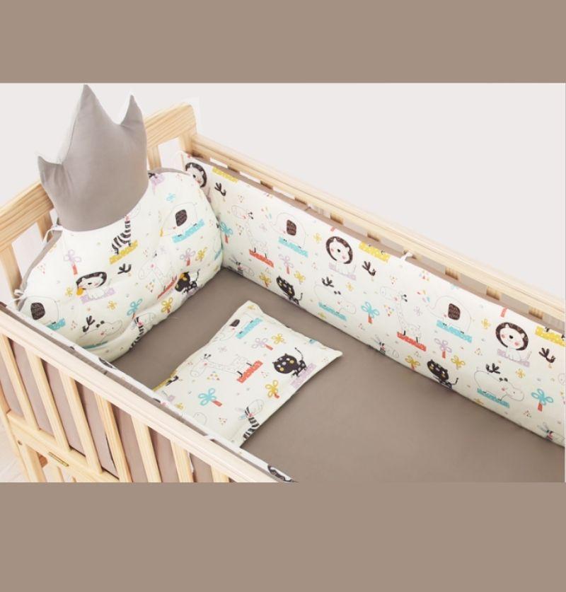 Baby Bed Bedding Set Pack of 6 - Cutie Cat Print