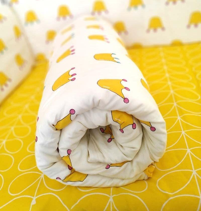 Comforter Blanket Quilt for Baby - Crown Print