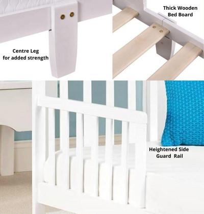 best crib for toddlers with no sharp edge and strong