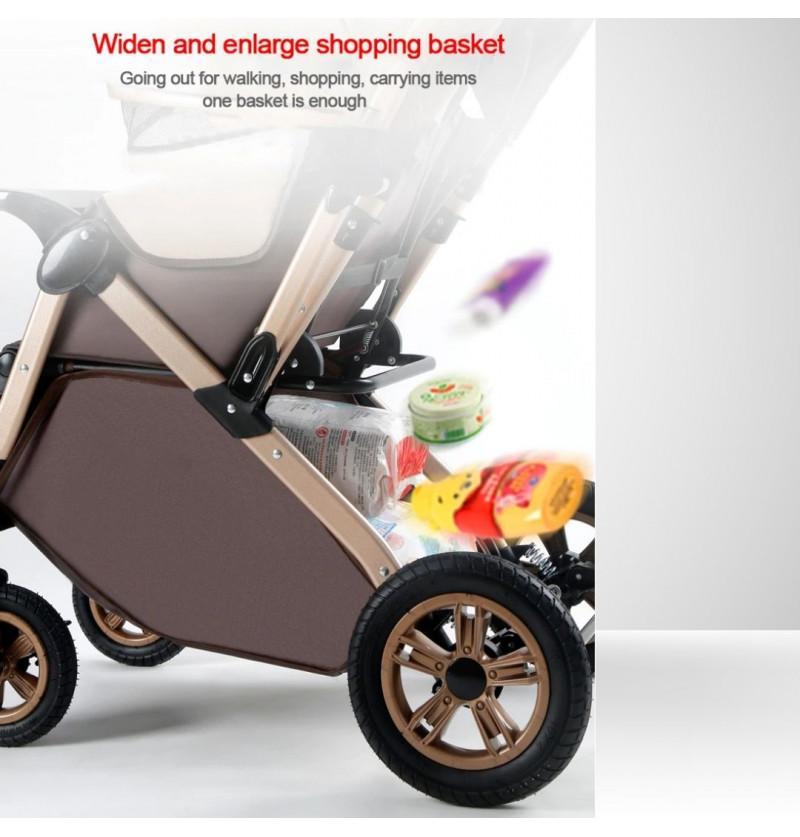 buy Stroller online big basket for walking shopping or carrying baby essential