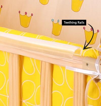 buy crib with teething rails to protect babys delicate gums