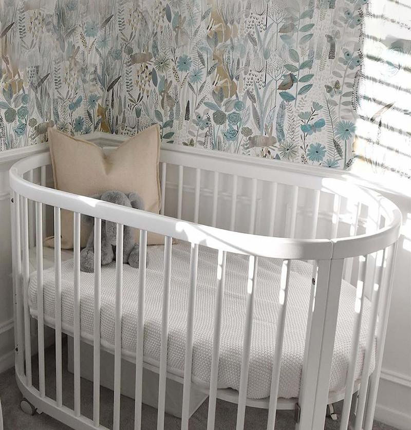 movable crib can be placed near the window to give baby some sunshine without compromising on safety