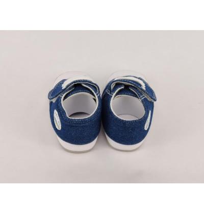 Blue and White Shoes for Infants