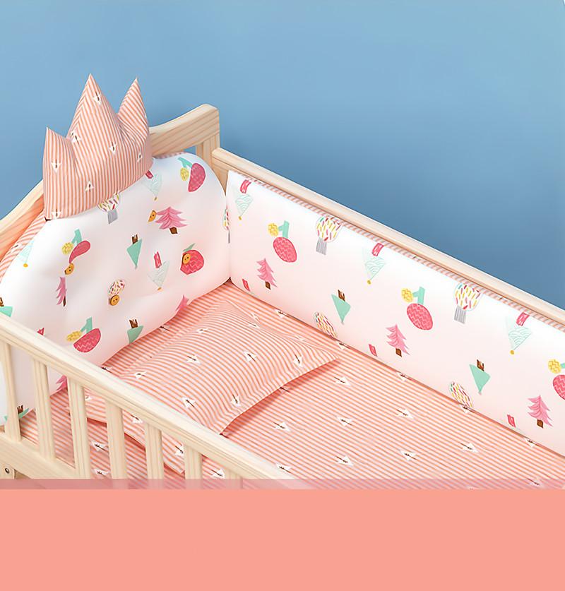 Baby Bed Bedding Set Pack of 6 - Tiny Tree Print