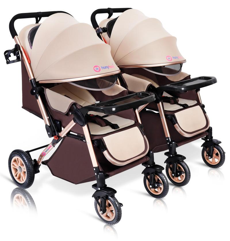 best Stroller in India front wheels and back big wheels with foot brakes