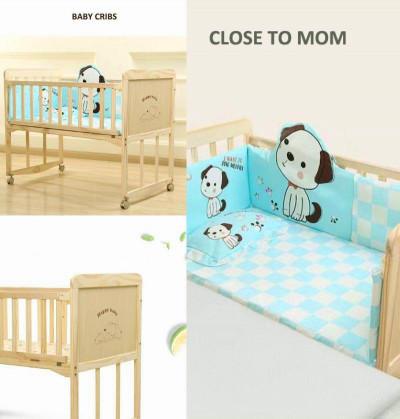 infant cribs made with solid wood